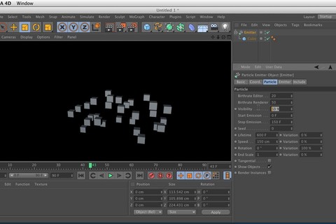 Cinema 4D Essential Training: 9 Particles and Dynamics
