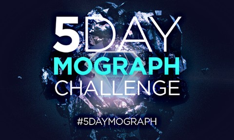 5-Day Mograph Challenge: Typographic Logo Animation